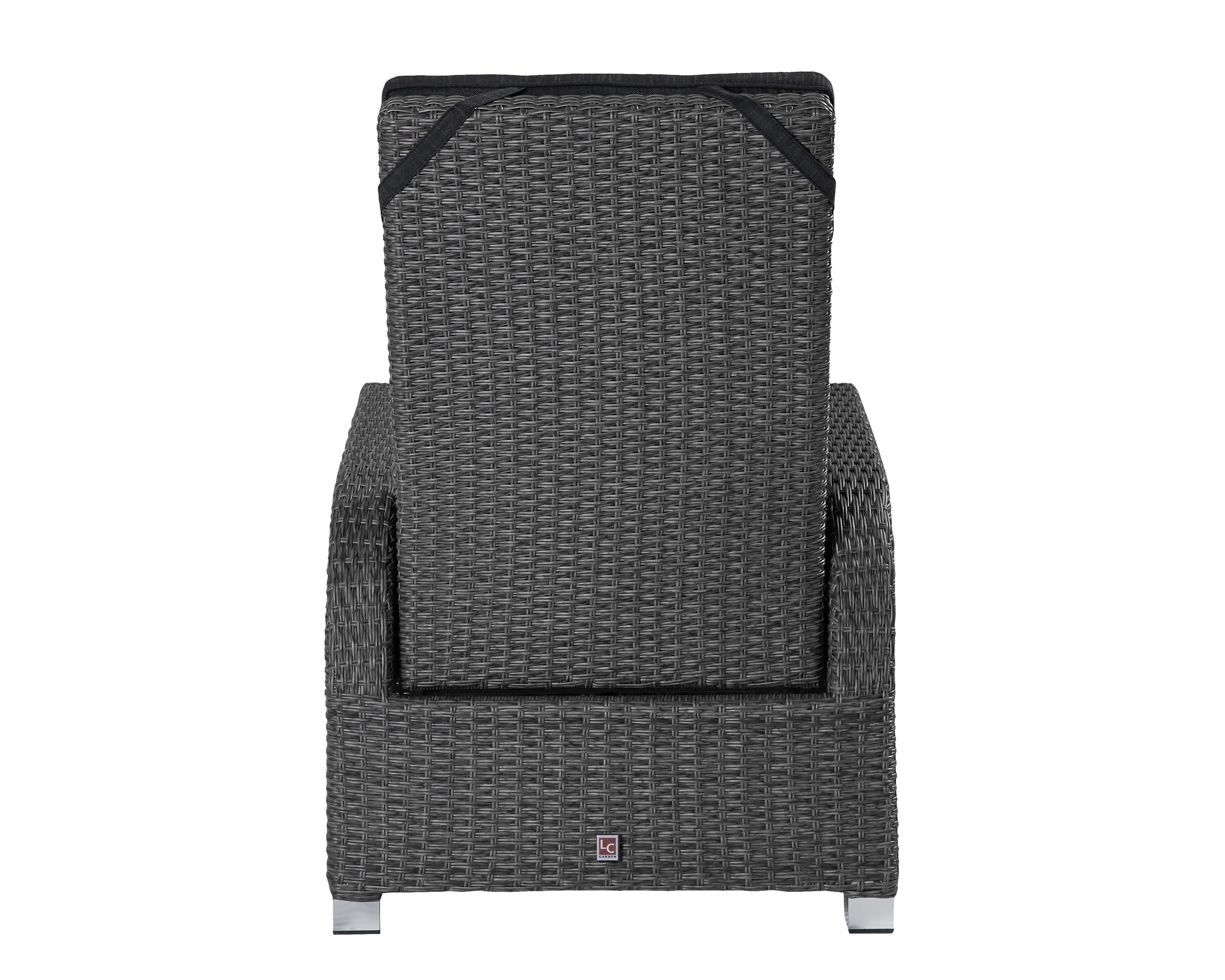 LC Garden »Barcelona« Living Verstellsessel grau-mix Gartensessel