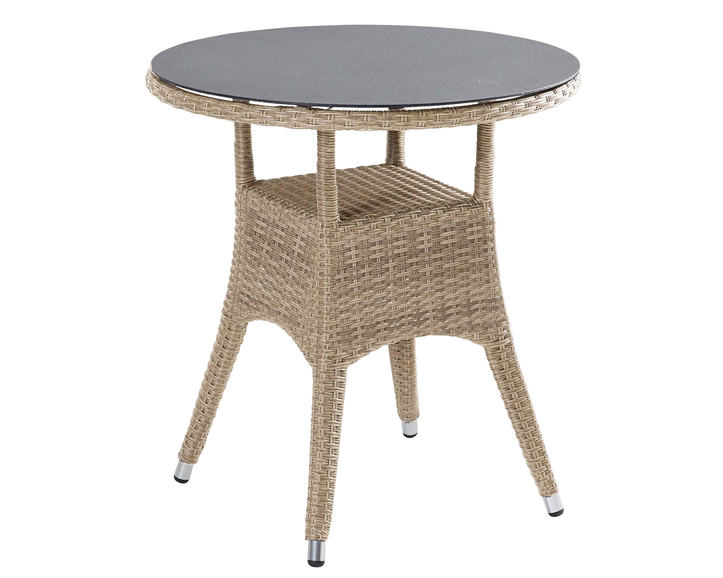 LC Garden »Turin« Bistrotisch 70x74cm natur Balkontisch