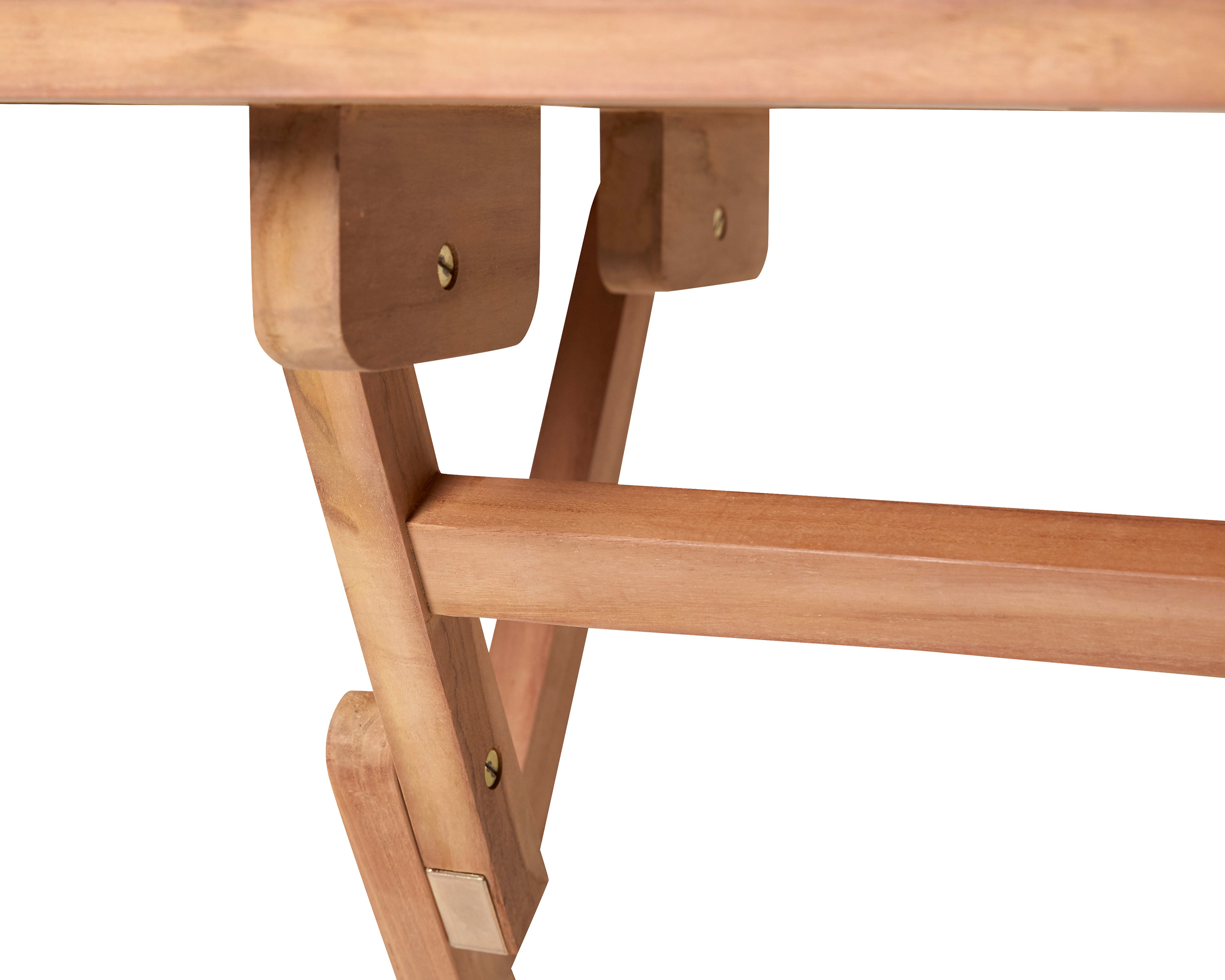LC Garden »Riva« Teak Gartentisch Klapptisch Balkon Tisch Garten zert. Teak 120x70x75cm