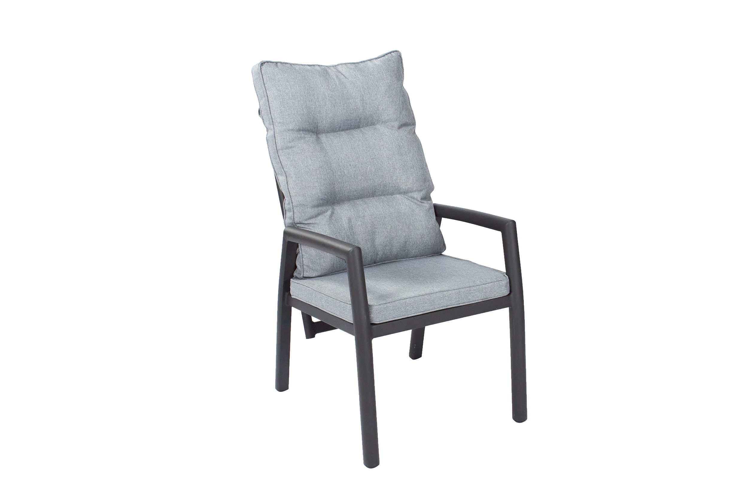 LC Garden »Bondino« Dining Positionsstuhl Verstellsessel anthrazit-rund