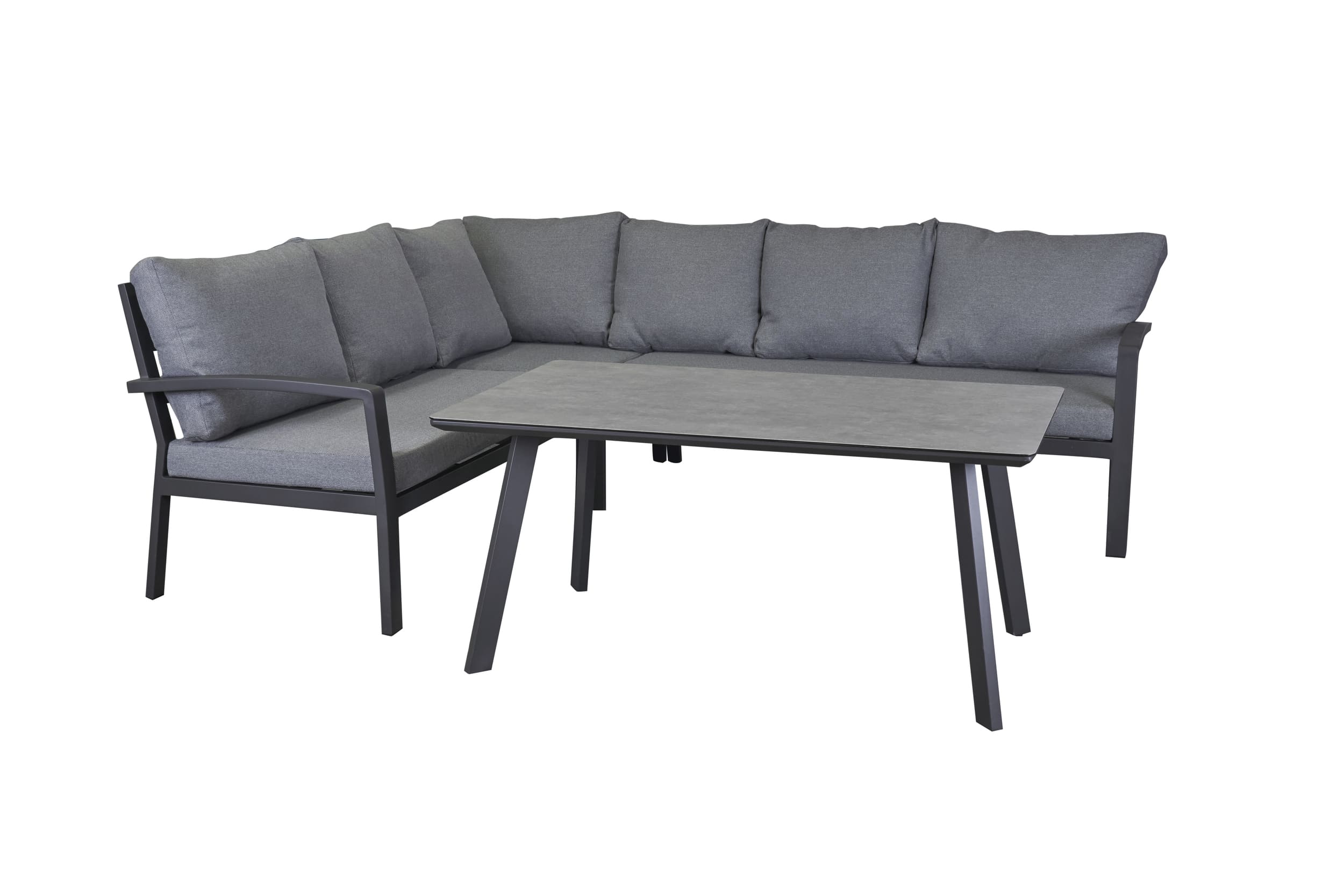 LC Garden »Bondino« Dining Speiseloungeset inkl. Esstisch anthrazit