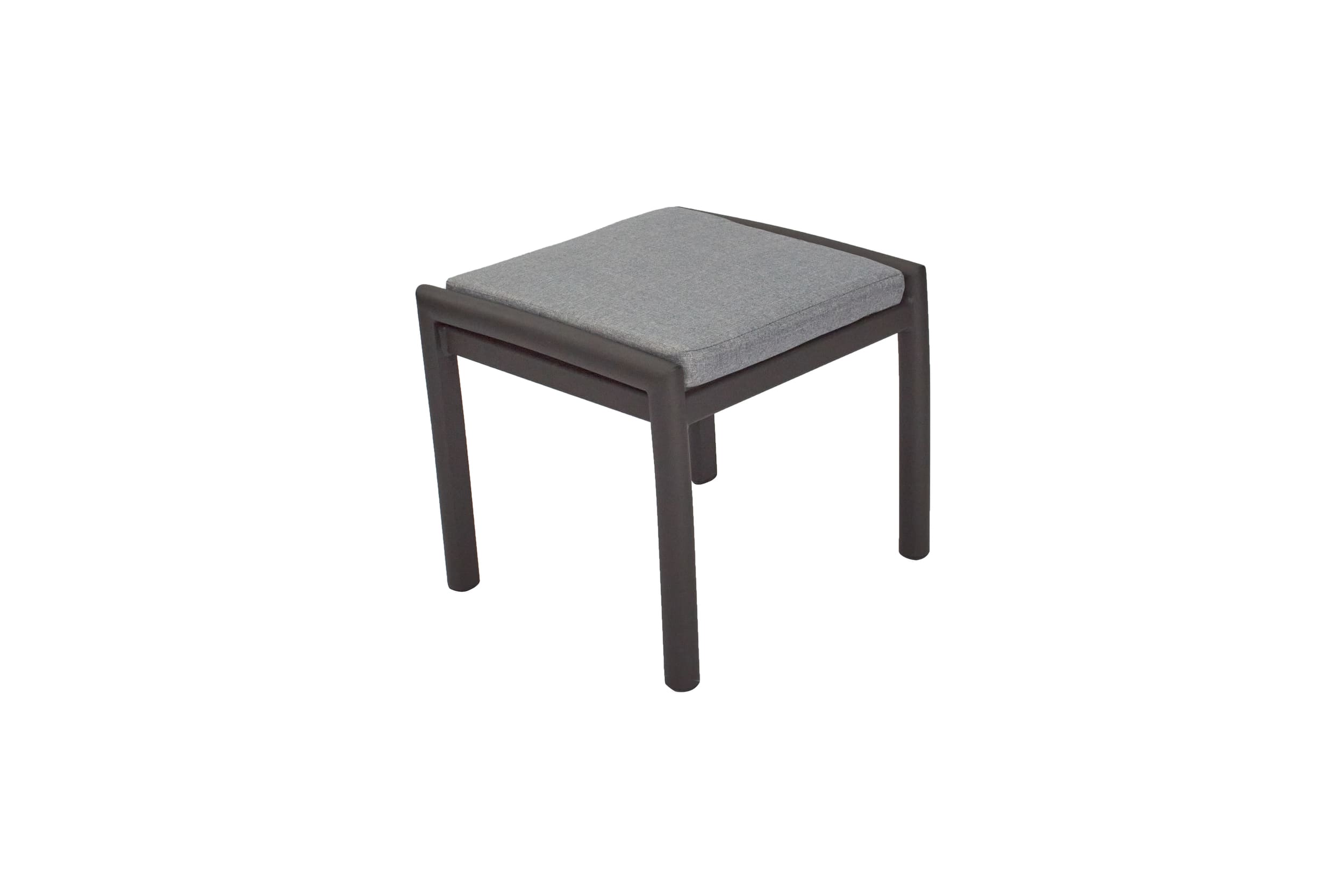 LC Garden »Bondino« Dining Hocker Fußbank anthrazit-rund
