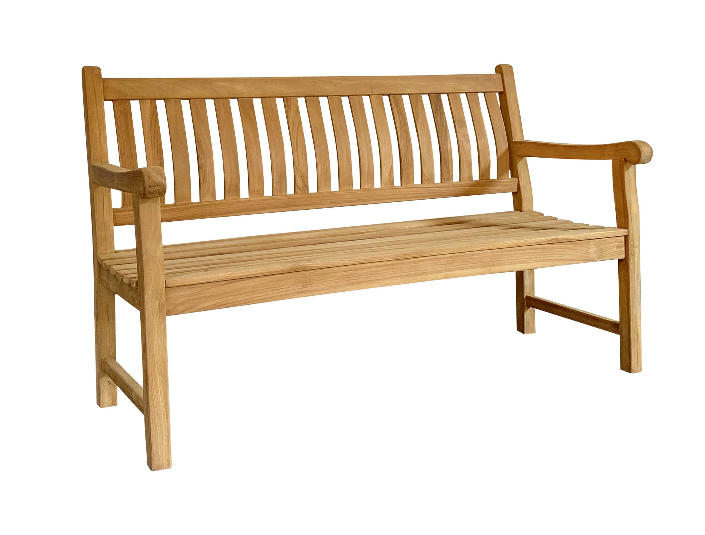 LC Garden »Patrick« Gartenbank Teakholz Holzbank 150cm