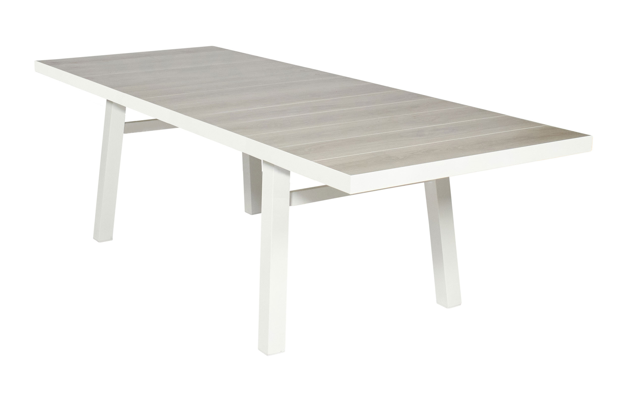 LC Garden »Keramo« Keramik Esstisch H- Fuß weiß 200x100x75cm Gartentisch