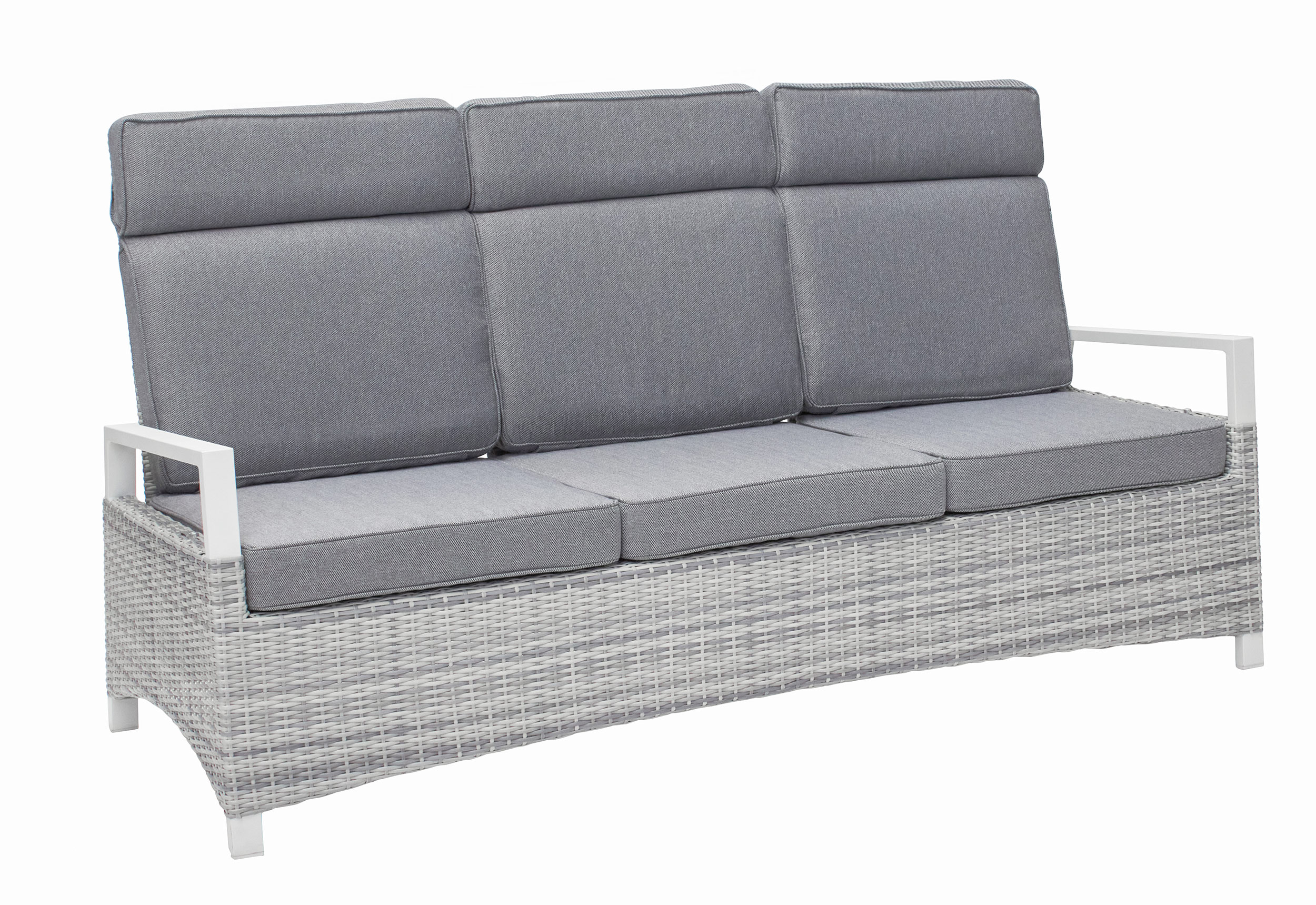 LC Garden »Keramo« Living 3er Sofa Dreisitzer Sofa weiß