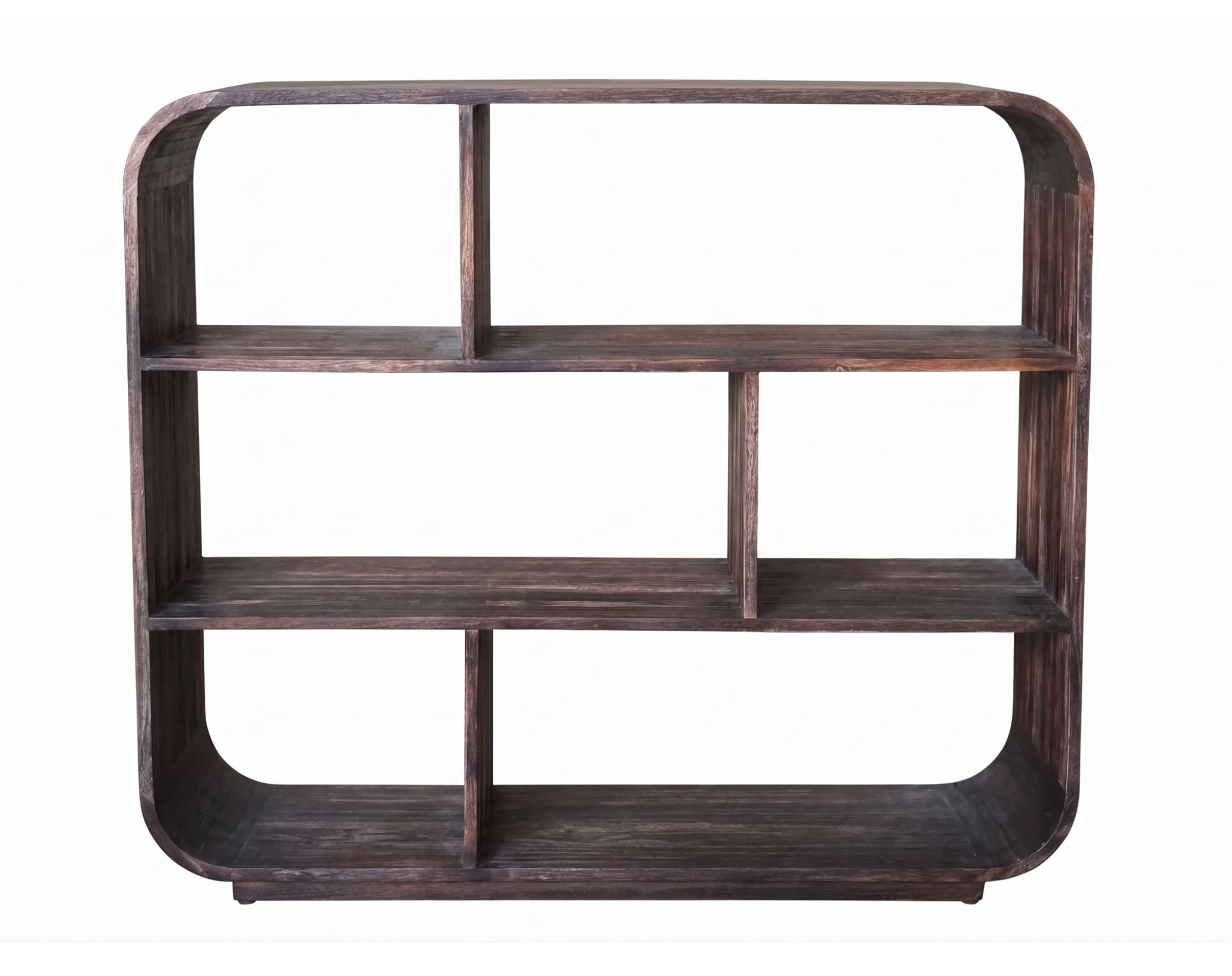 LC Home Sideboard »Rondo« Teakholz rostbraun – Standregal & Holzregal