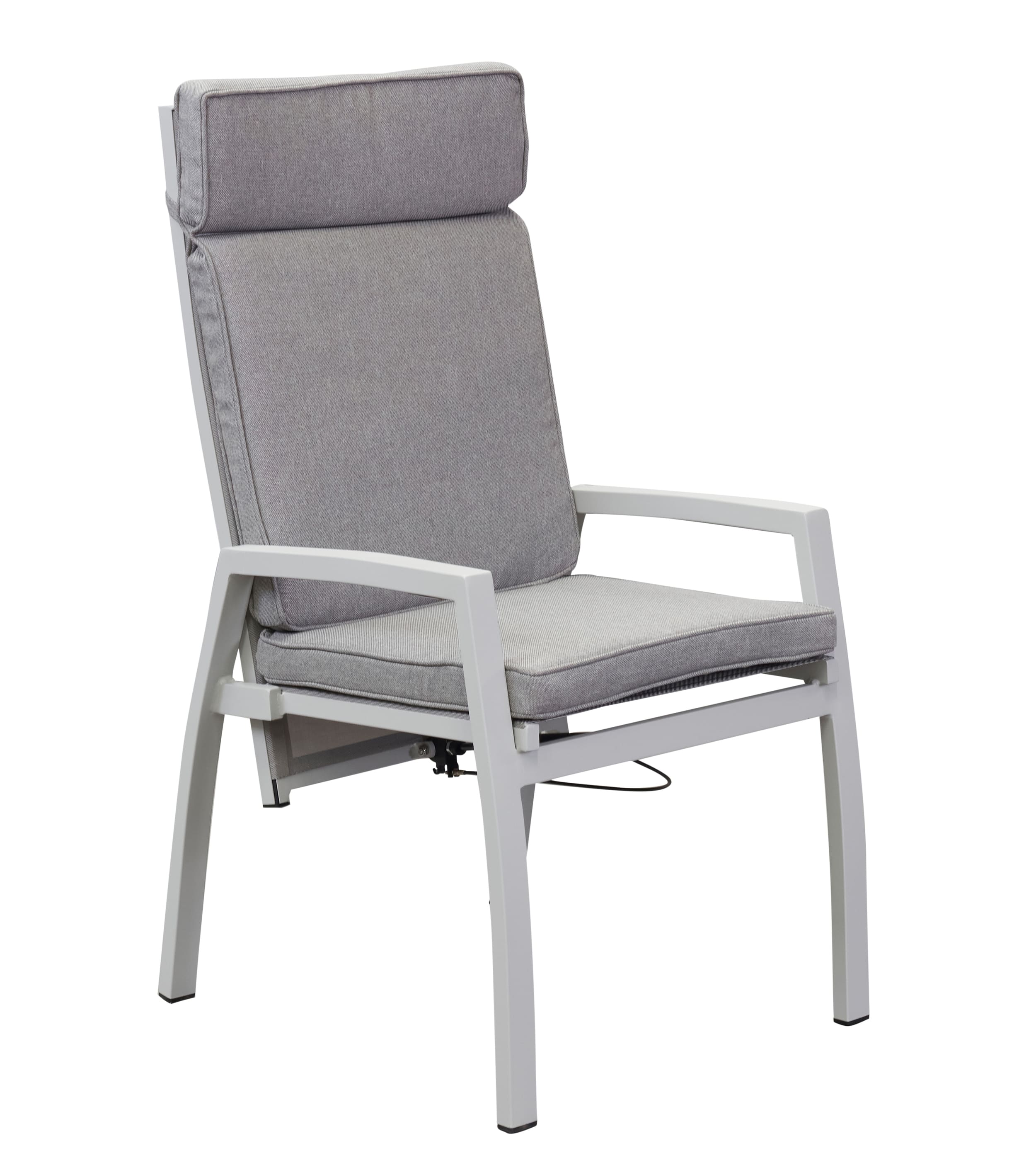LC Garden »Keramo« Positionsstuhl Textilen off-white Gartenstuhl mit Kissen