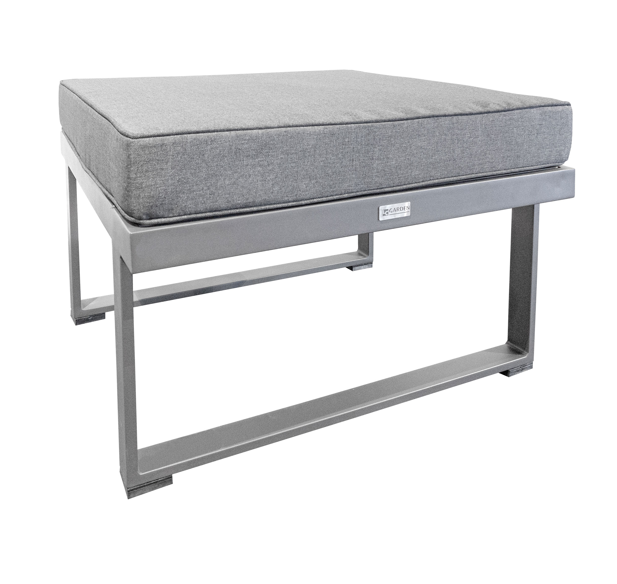 LC Garden »Bondino« Living Loungetisch silber 70x70x48cm Aluminium