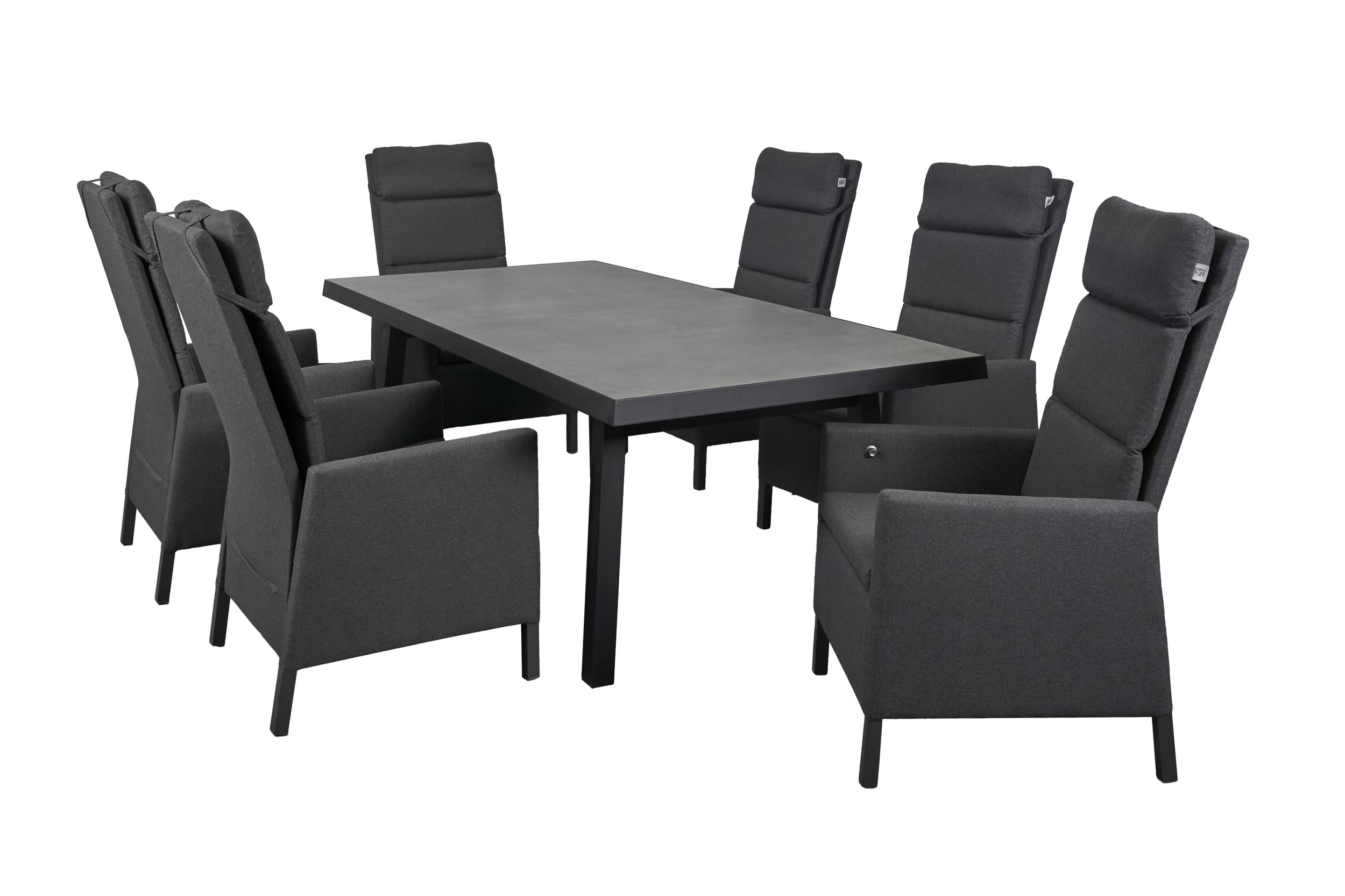 LC Garden Solverde Dining Set X 7tlg. Keramiktisch Esstisch Sitzgruppe Gartenset
