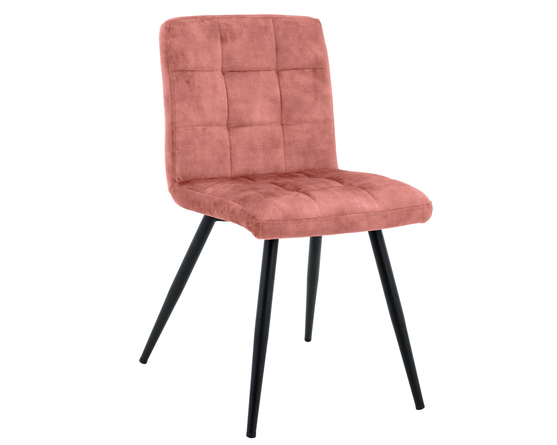 LC Home »moderner« Esszimmerstuhl Samt rosa 47x58,5x82,5cm Polsterstuhl LC Home »moderner« Esszimmerstuhl Samt rosa 47x58,5x82,5cm Polsterstuhl
