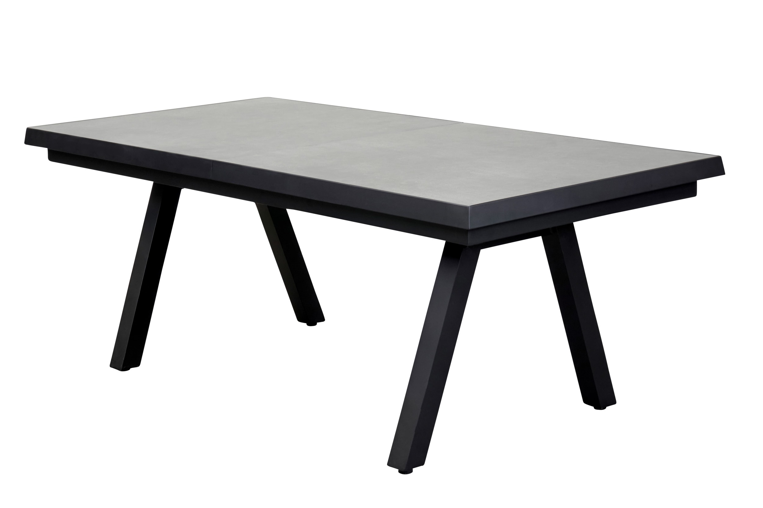 LC Garden »Sondrino« Dining Ausziehtisch Stativ-Fuß schwarz 200/260x100x75cm Gartentisch