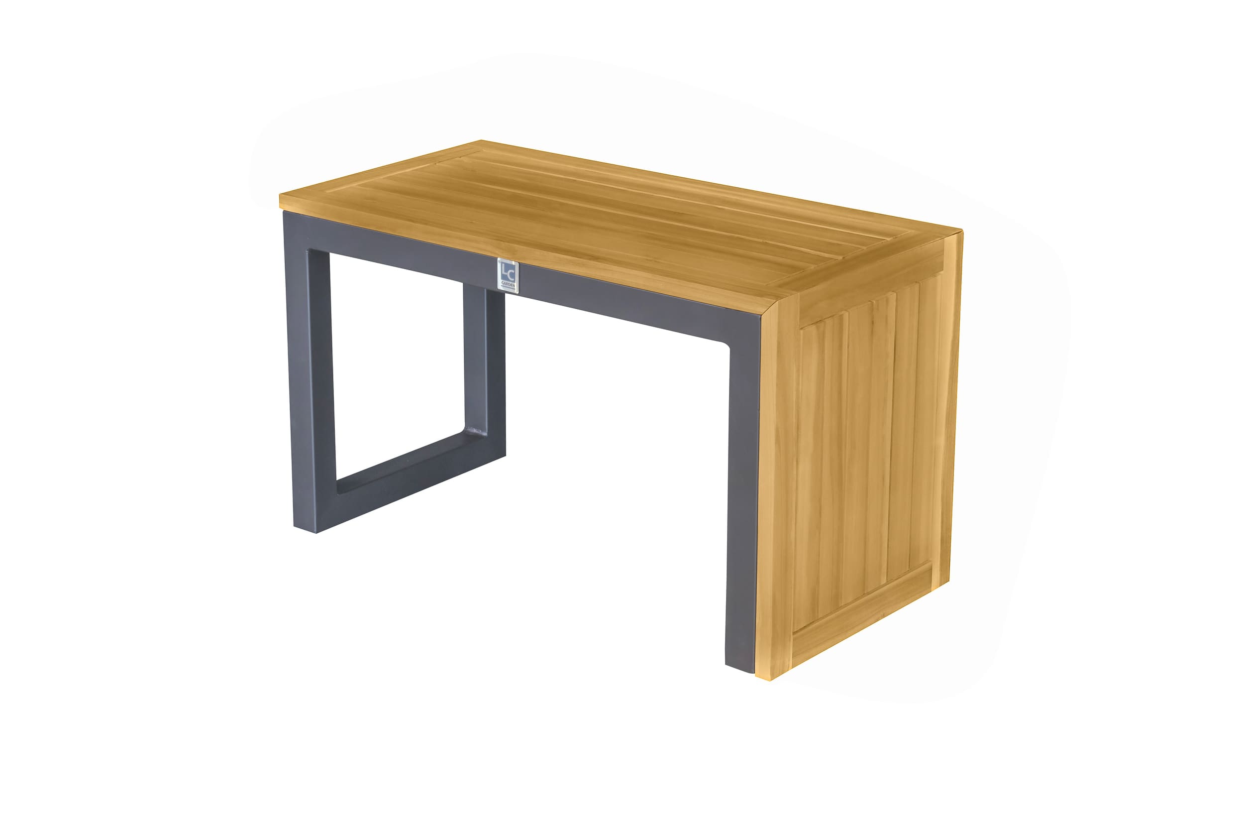 LC Garden »Sungardo« Gartenlounge Set 3tlg. Anthrazit aus Aluminium Akazie