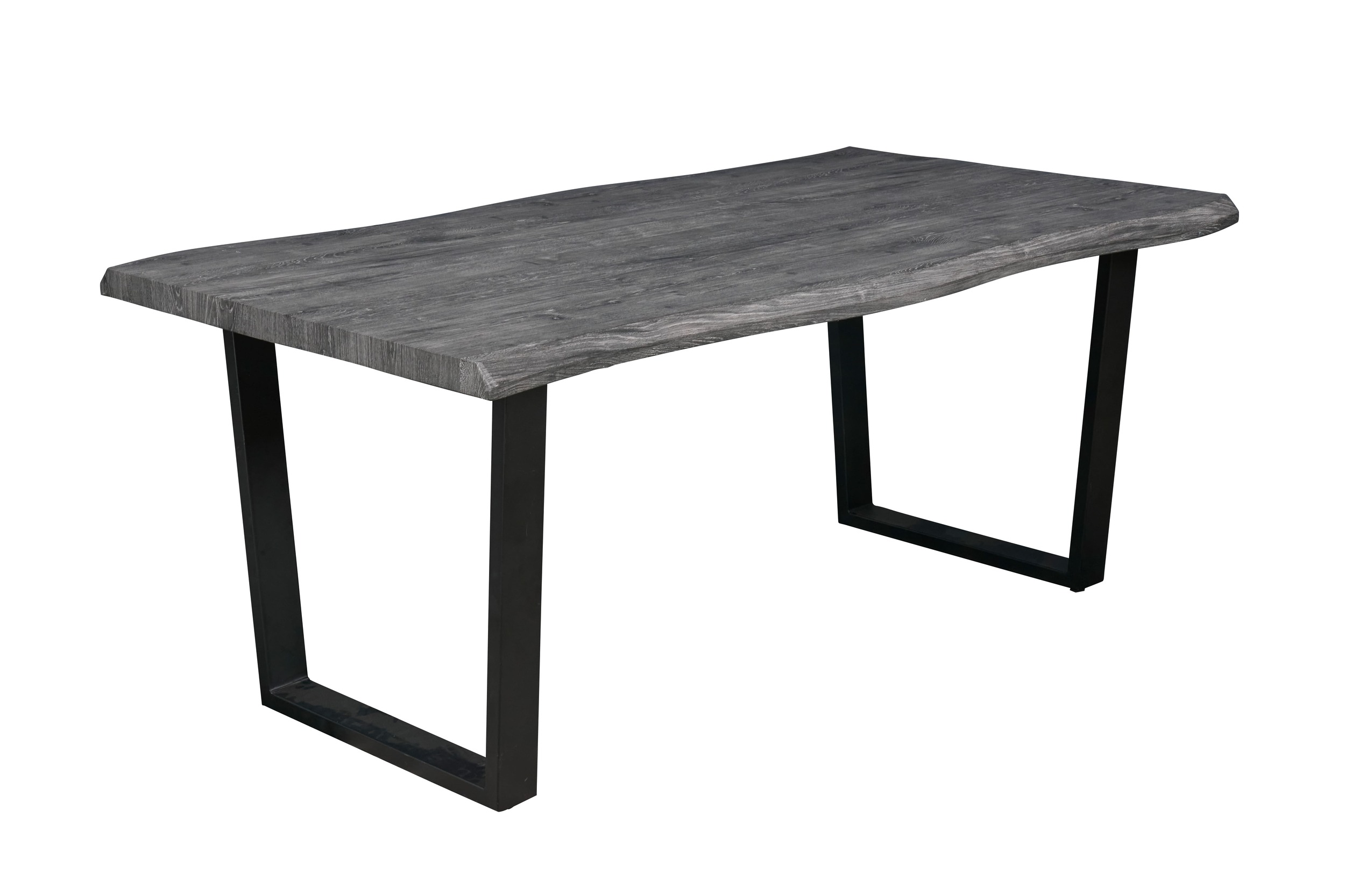 LC Home »Manado« Dining Set IV Sitzgruppe Teddystoff Grau