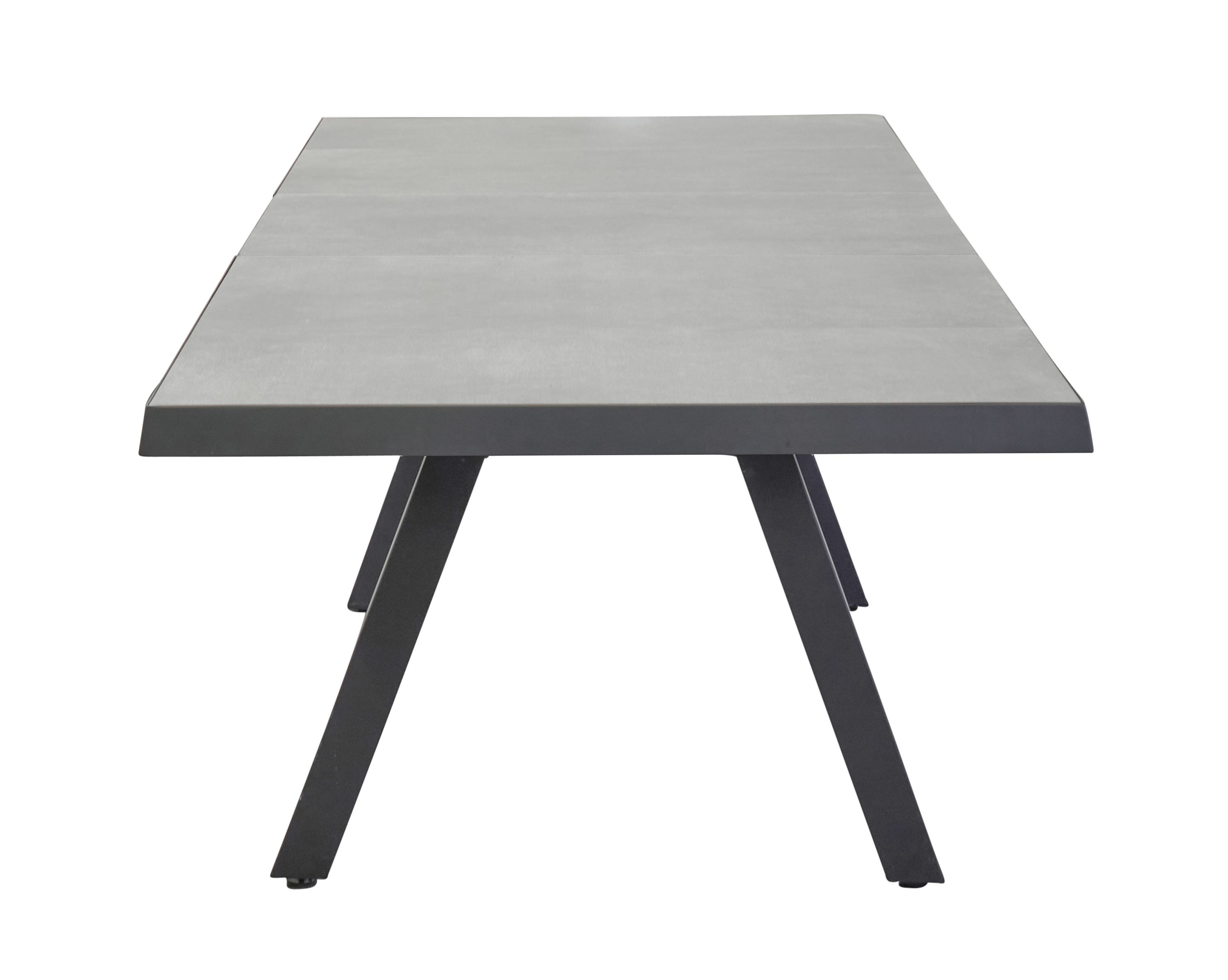 LC Garden »Sondrino« Gartentisch 200x100 anthrazit Aluminium/Keramik