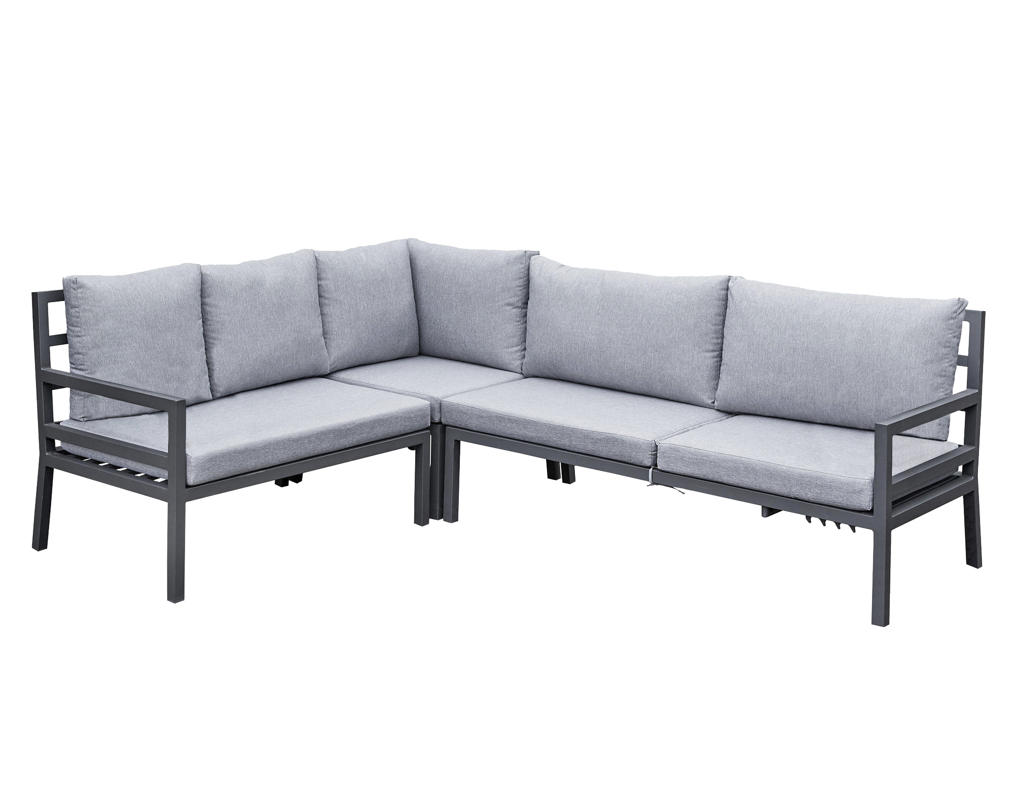 LC Garden Loungeset »Bern« Gartensitzgruppe Loungeset Aluminium Sitzecke Sitzgruppe anthrazit