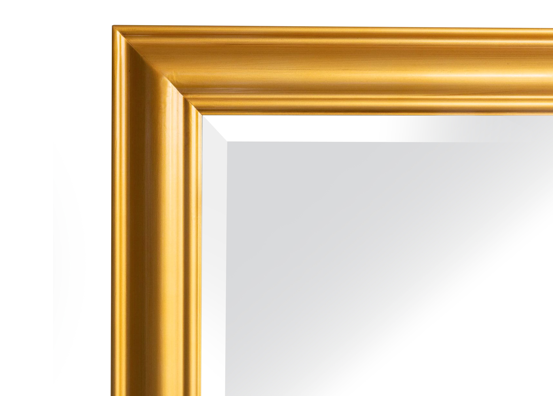 LC Home Wandspiegel Spiegel »Schlicht« Gold ca. 180x80 cm Landhaus-Stil XL Ganzkörperspiegel