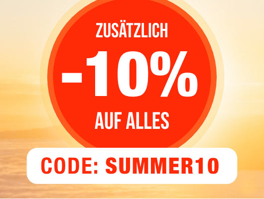 SUMMER Sale -10% auf ALLES!