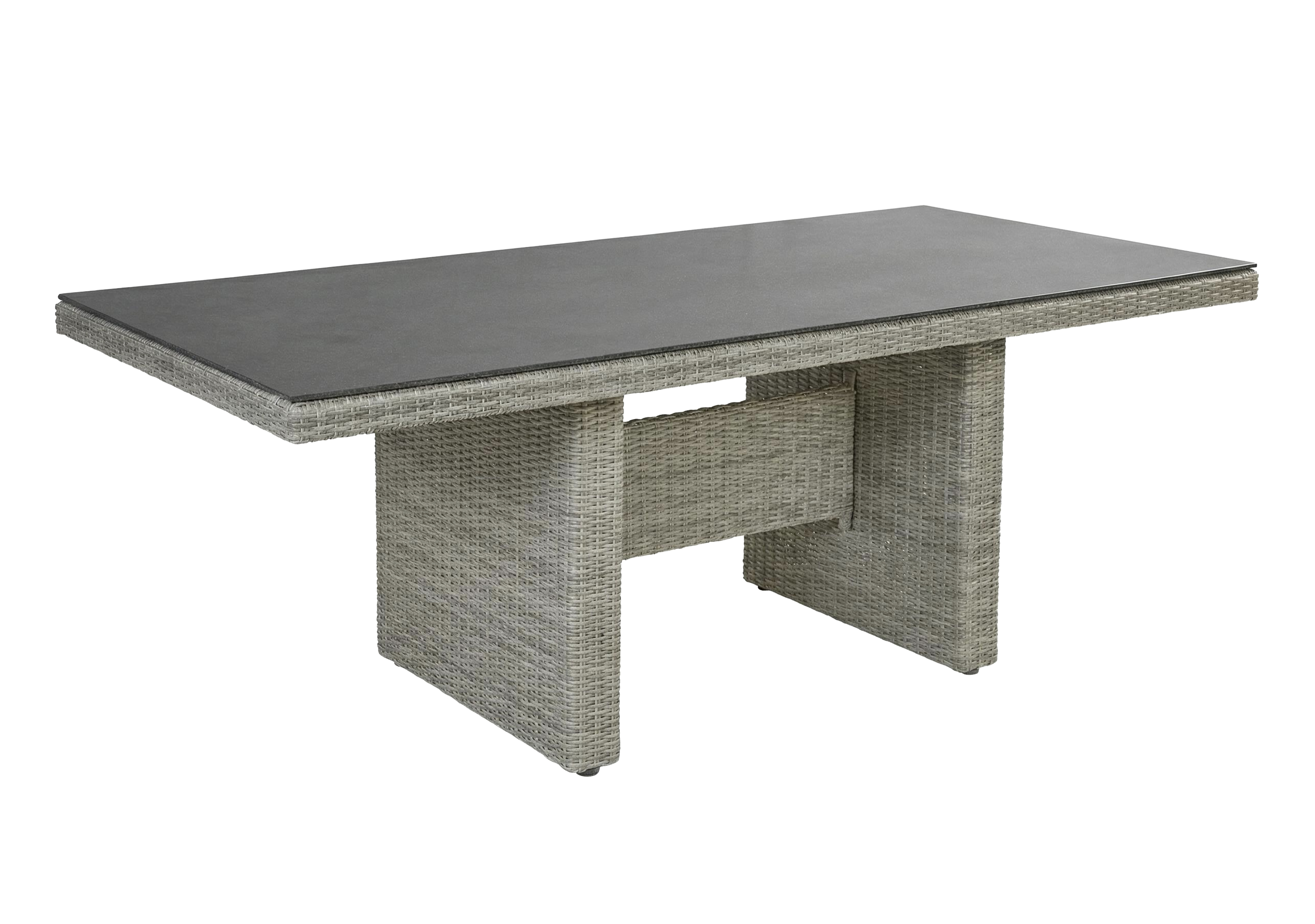 LC Garden »Bilbao« Dining Esstisch Gartentisch 220cm Spraystone Grau