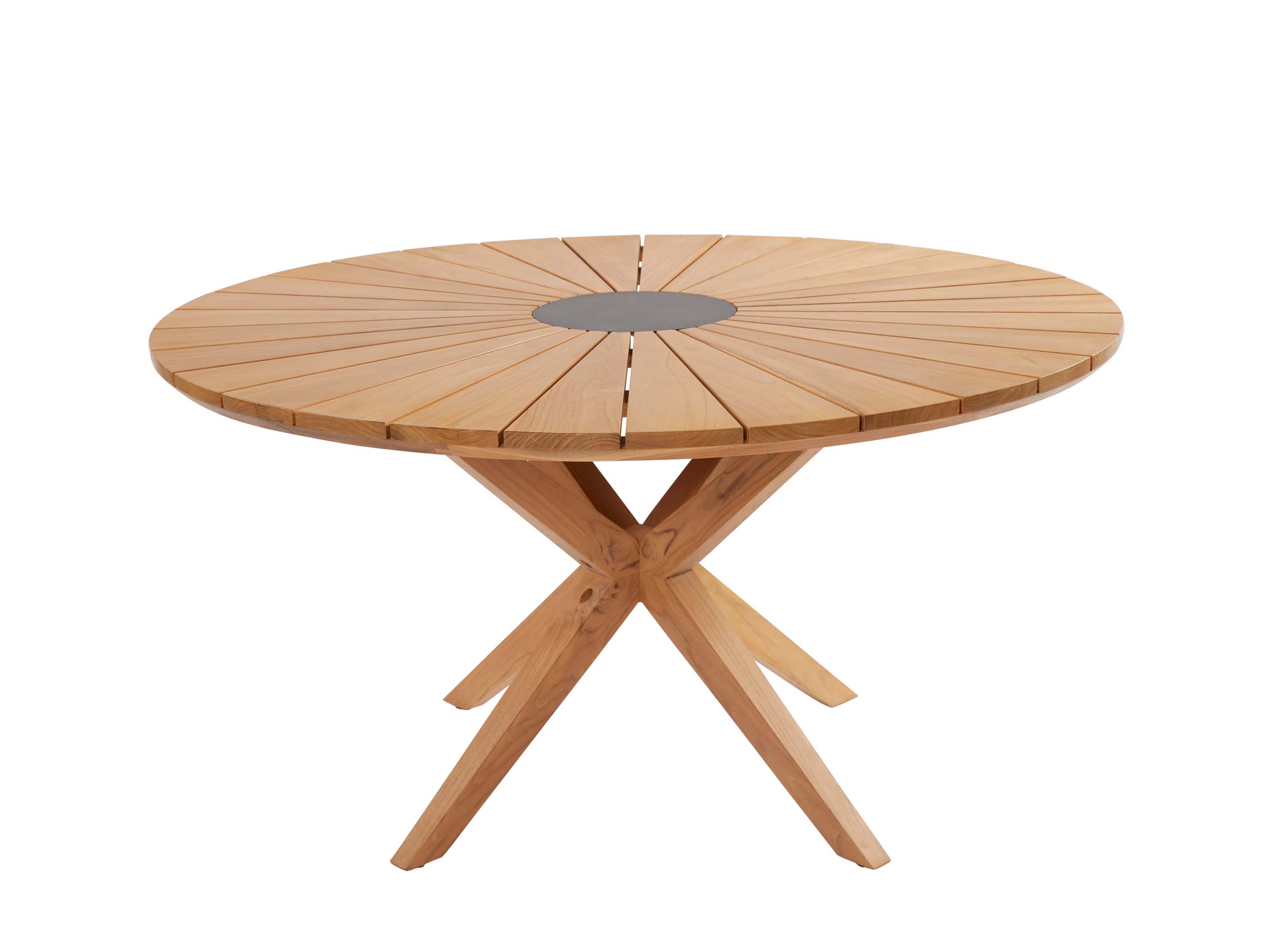 LC Garden »Leeds« Teakholztisch rund Ø140x75cm Esstisch