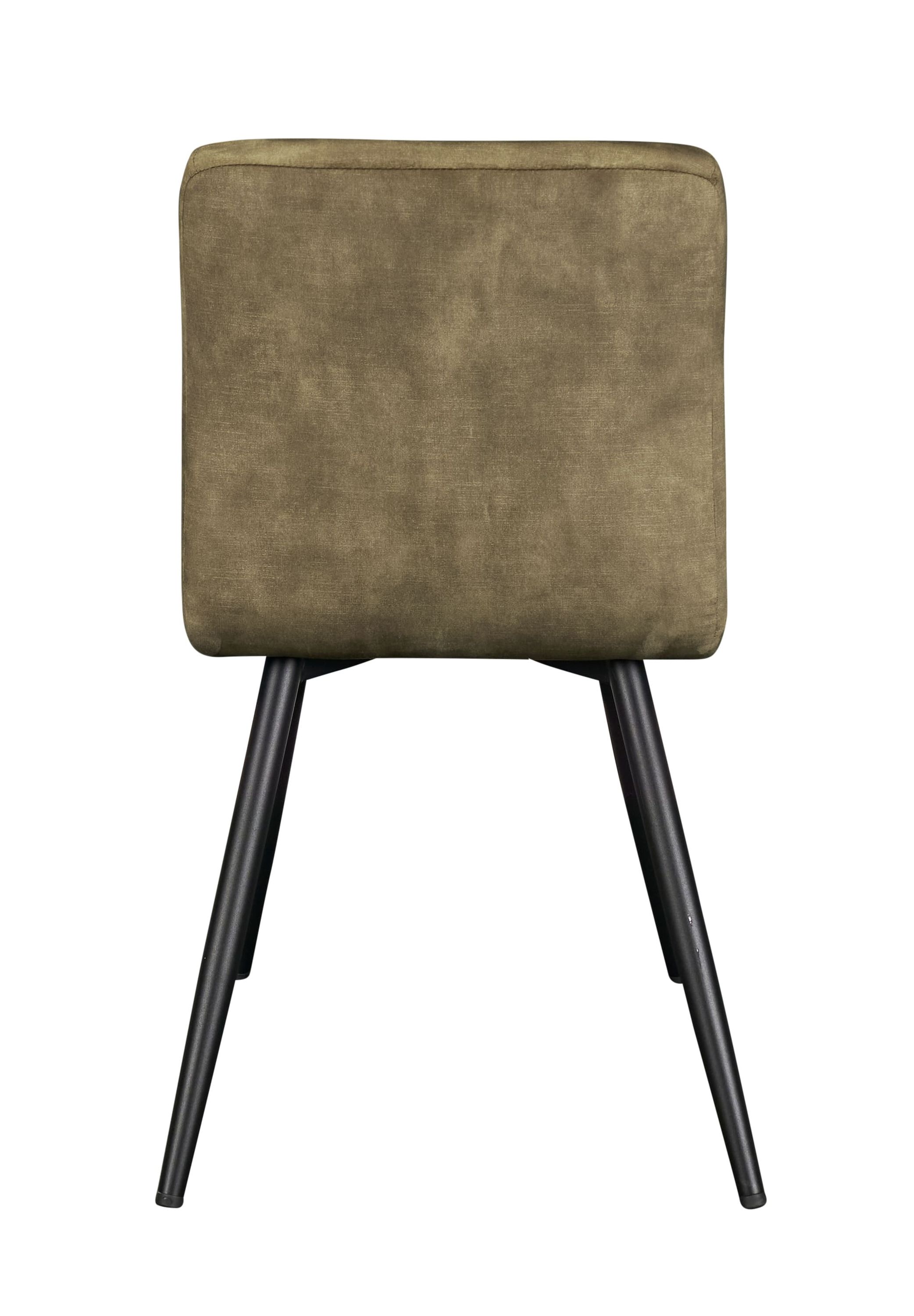 LC Home Essgruppe Moderner 7tlg. Esstisch Akazie U-Gestell 180cm + 6x Esszimmerstuhl Samtbezug Olive
