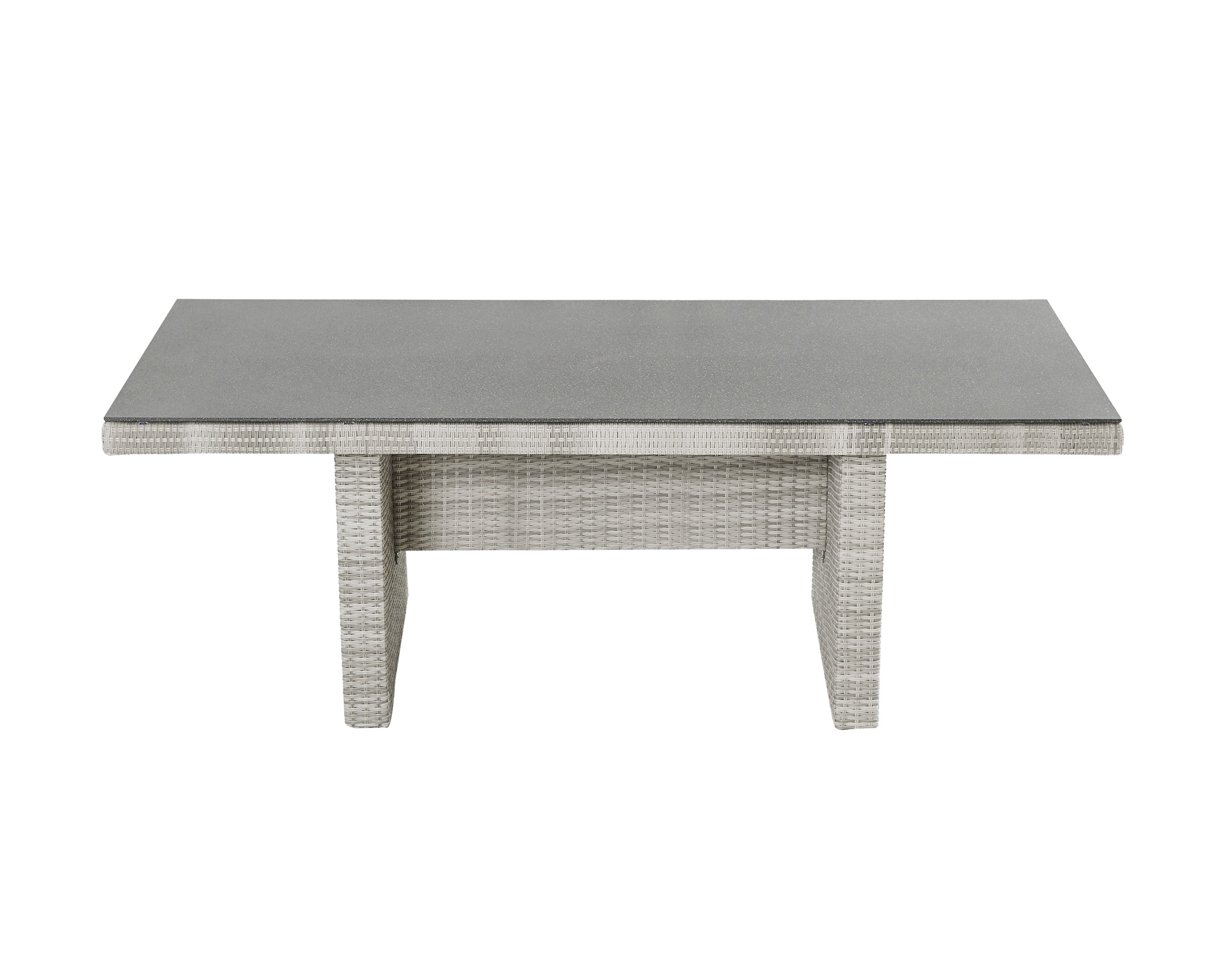 LC Garden »Roma« Gartentisch 192x90cm natur Wangentisch Spraystone-Tischplatte