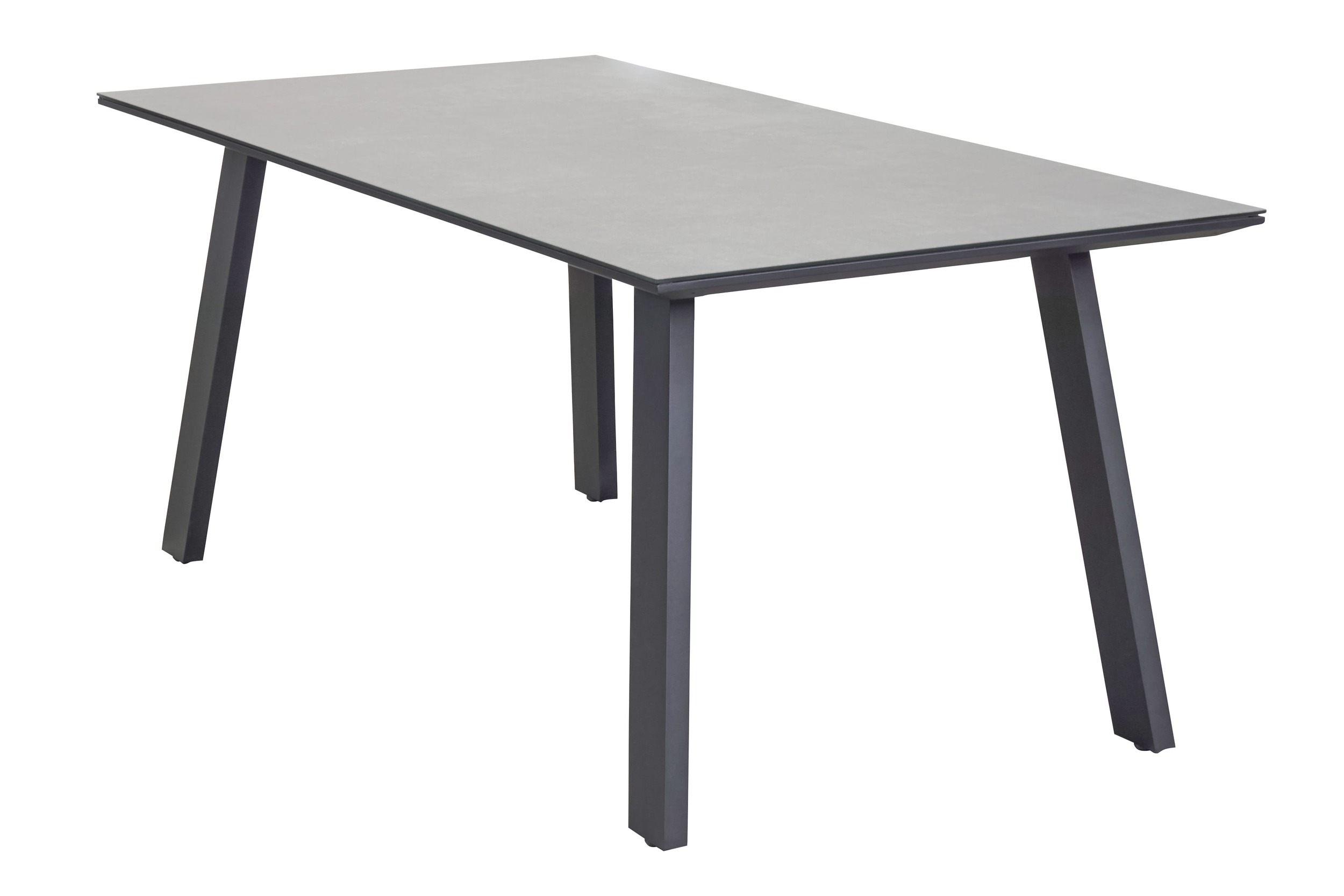 LC Garden »Sunrest« Esstisch anthrazit/Beton-Optik 180x90cm Gartentisch Terrassentisch