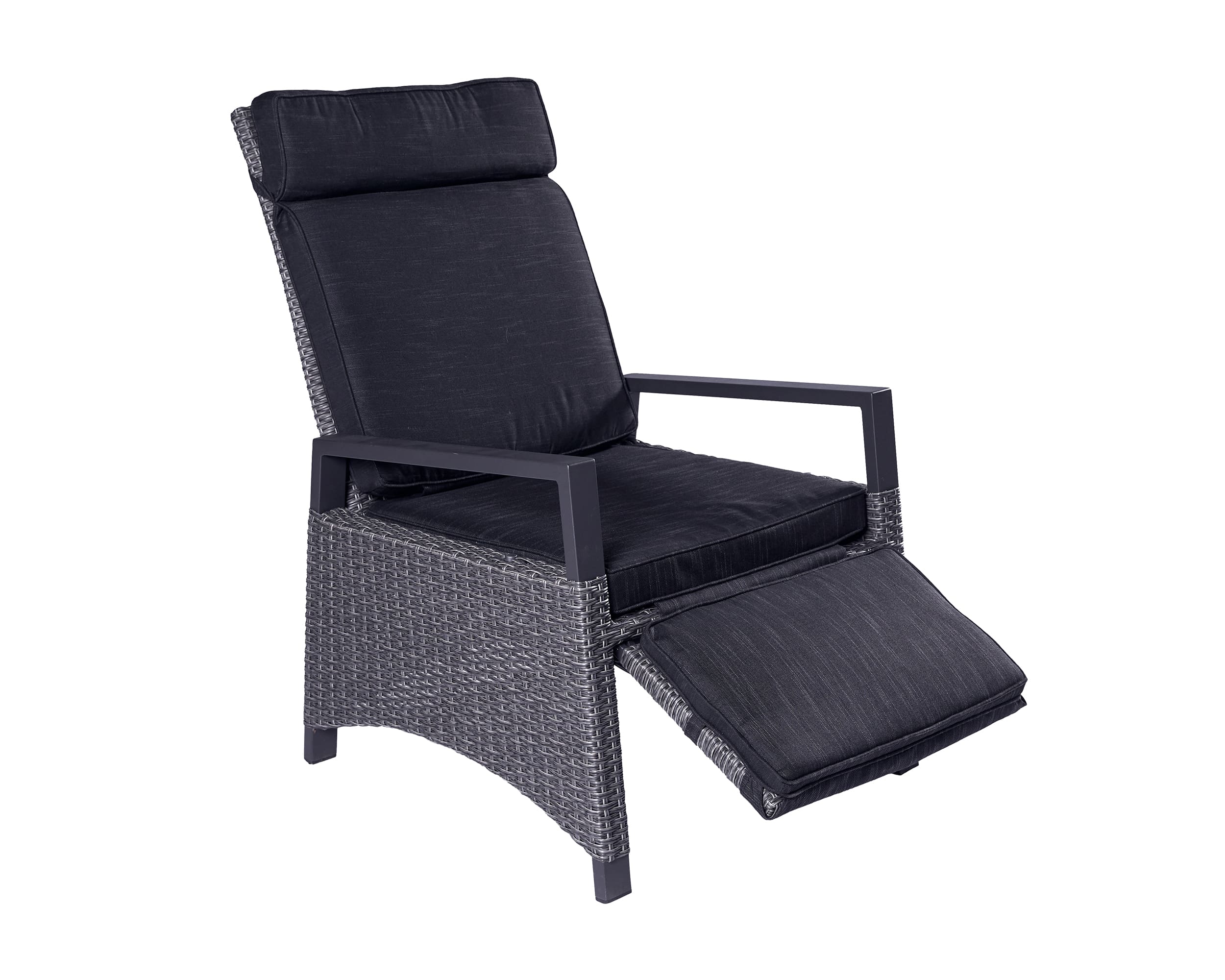 LC Garden »Keramo« Living 4er Set Gartensessel VIP Loungesessel grau-mix