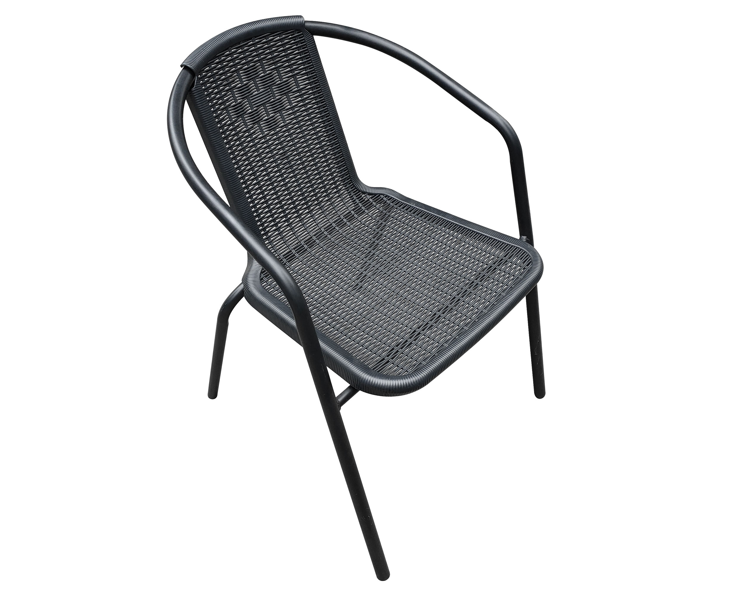 LC Garden »Garvista« Stapelstuhl 56x62x72cm schwarz Gartenstuhl Terassenstuhl