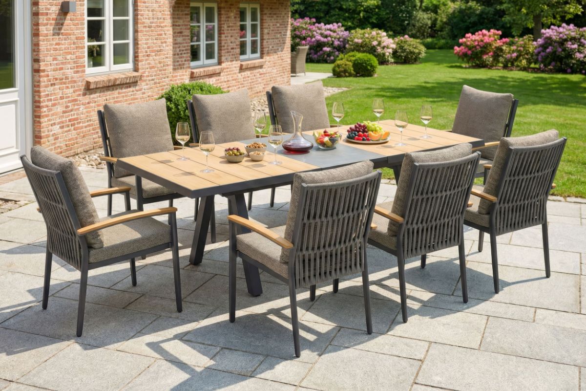 LC Garden 8er Sets: Gartenstühle für 8 Personen