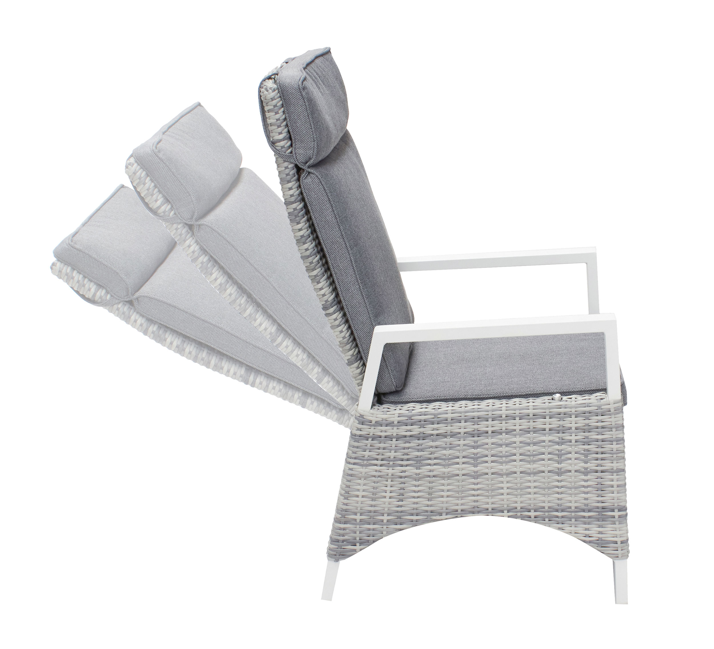 LC Garden »Keramo« Living Set I Sitzgruppe Gartenset weiß