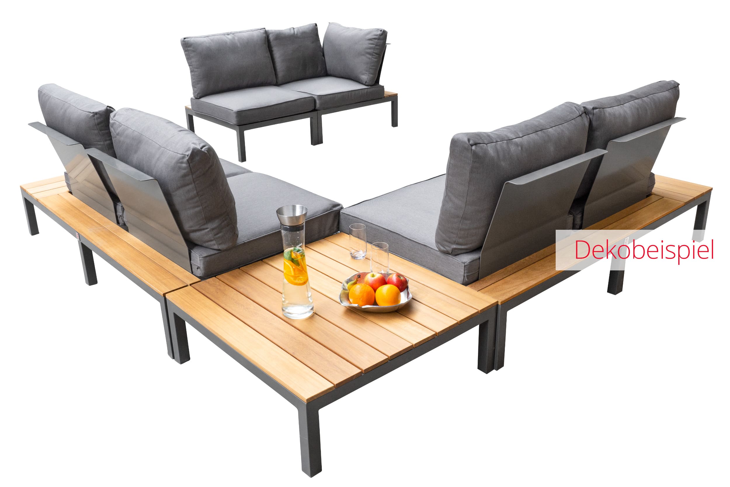 LC Garden »Sunwella« XL Loungeecke 5-tlg. inkl. Loungetisch 355x240x66 cm