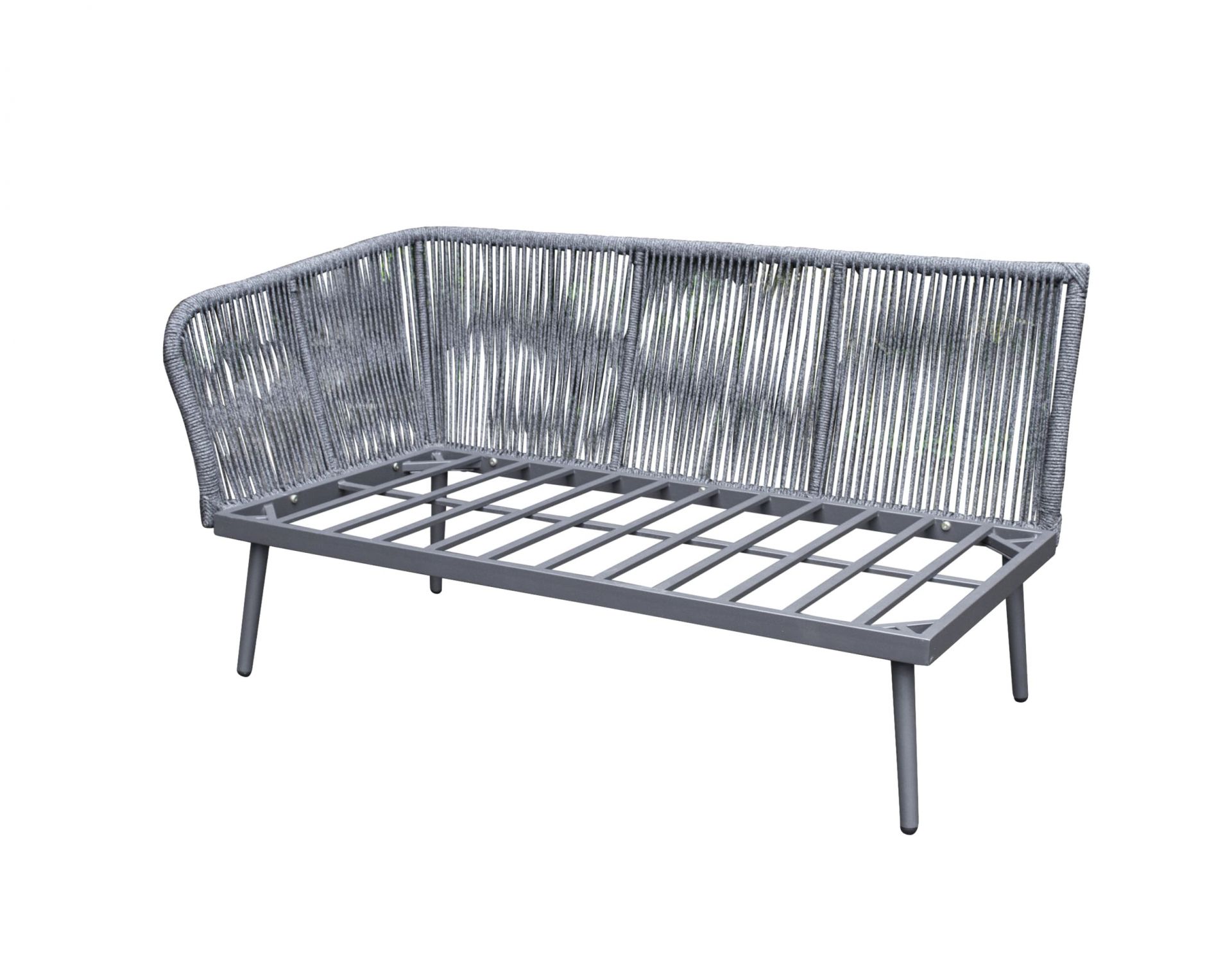 LC Garden »Sunera« Gartenlounge Set 3tlg. dunkelgrau Rope Loungeset ...