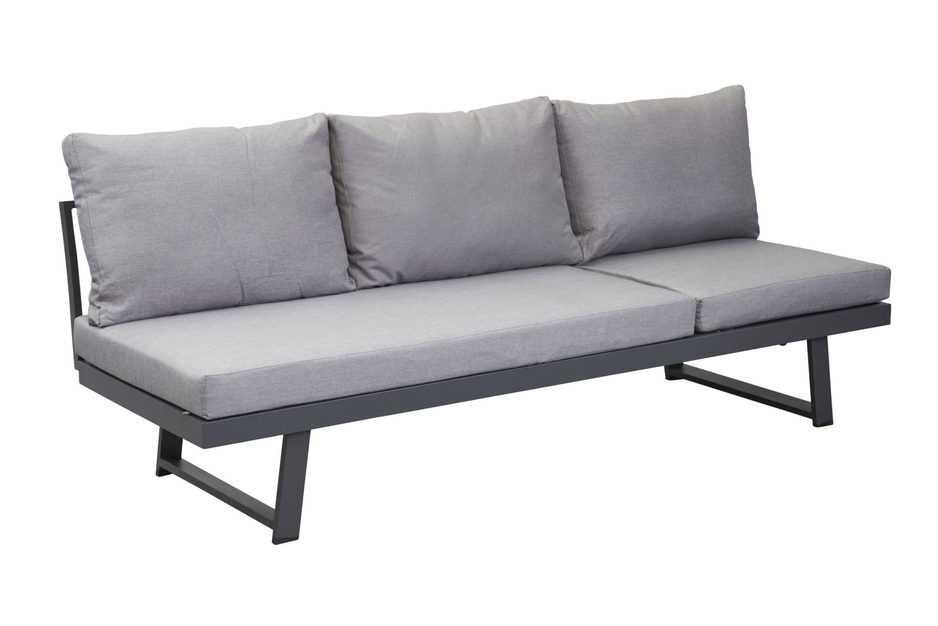 LC Garden Sunewo Multifunktionssofa anthrazit 3Sitzer