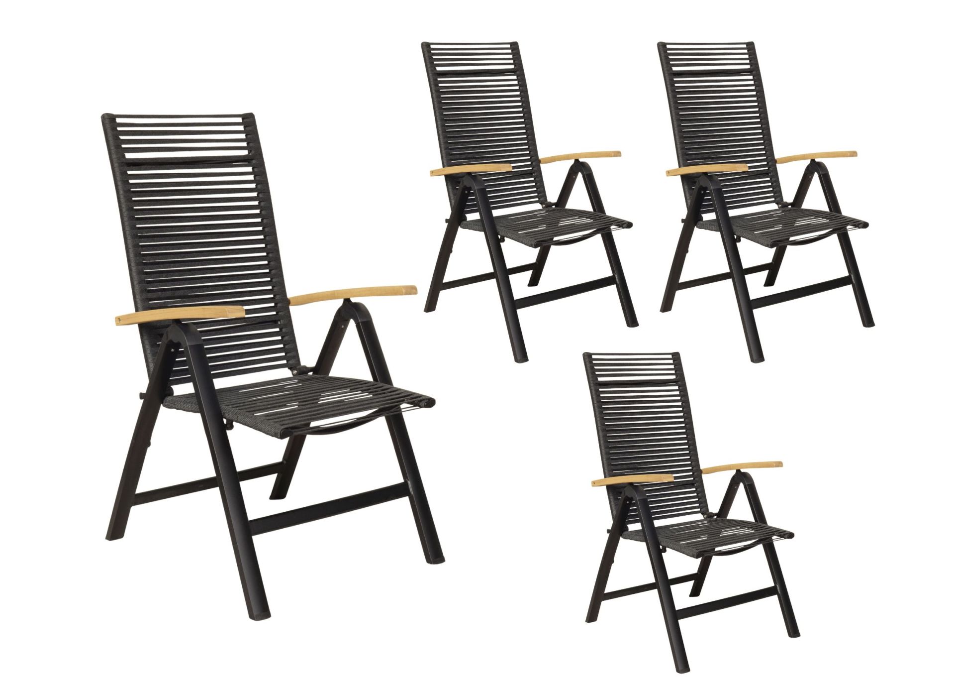 Teak Klappstuhl Mit Armlehnen Wetterfest Premium Für