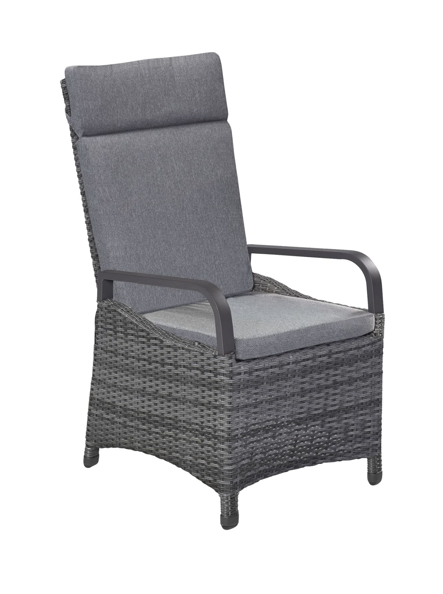 LC Garden »Komido« Gartenstuhl Polyrattan/Aluminium Positionsstuhl ...